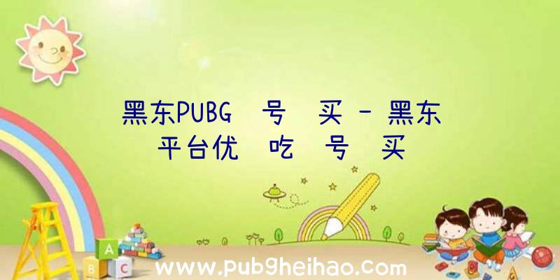 黑东PUBG账号购买